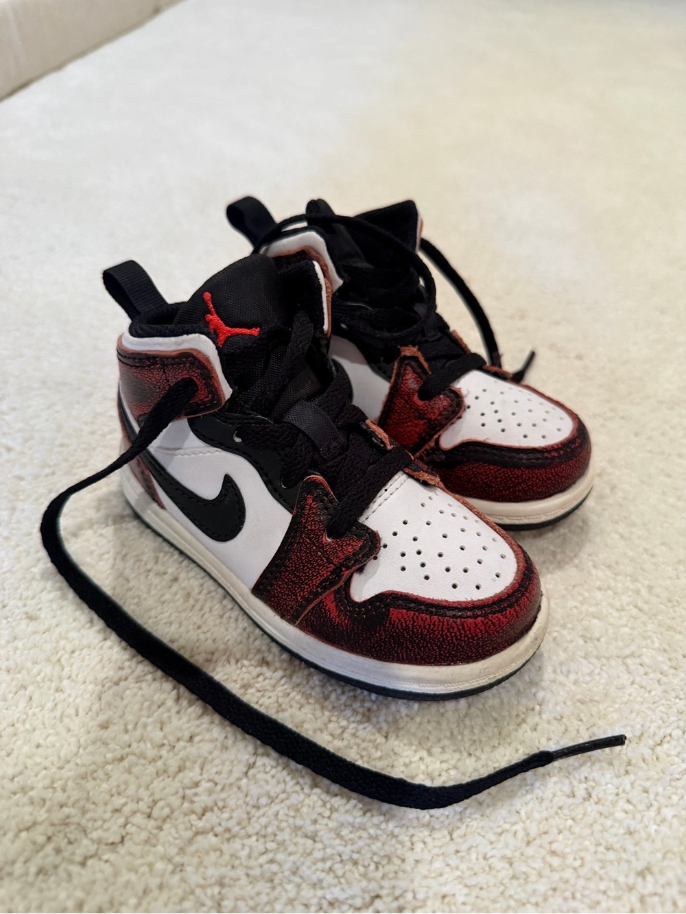 Nike Toddler Air Jordan Style High-Top Sneakers